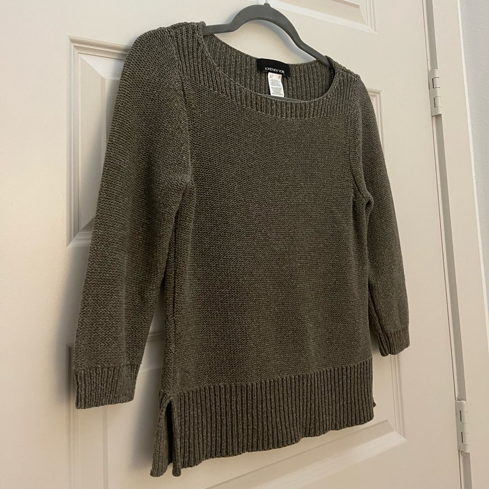 Jones New York Gray Sweater - Vintage - Like New